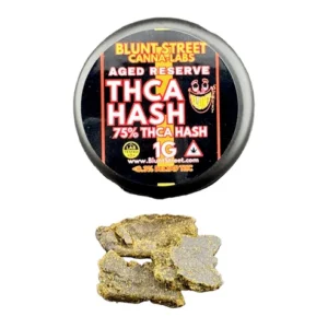 Aged Reserve THCA Hash – 75% THCA | Hand-Pressed