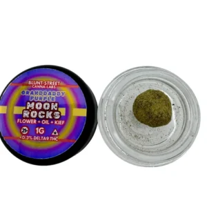 Moon Rocks- Granddaddy Purple | 79.23% Total THCA | Infused Exotic Flower