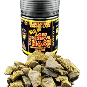 Strawberry Cough 75% THCA Moroccan Brick Hash | Aged Reserve | CDT Infused
