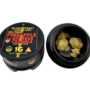 Pineapple Express THCA crumble 98% lab tested